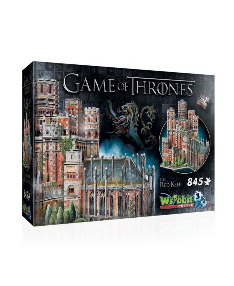 Детский пазл Wrebbit The Red Keep 3D Puzzle, 845 Pieces, Ages 14+
