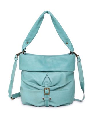 Sweet Lotus Leather Bucket Bag