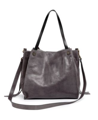 Women's Genuine Leather Daisy Tote Bag