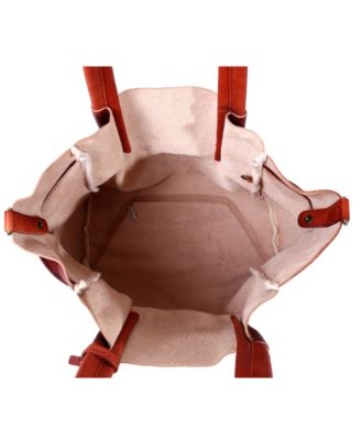 Women's Genuine Leather Sprout Land Tote Bag