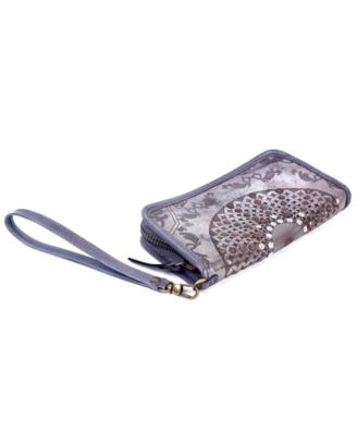 Mola Leather Clutch
