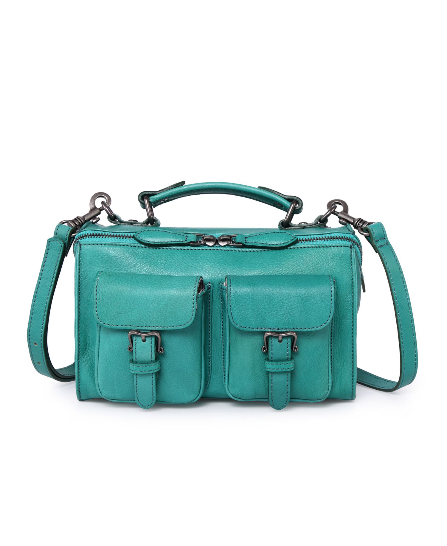 Las Luna Small Leather Crossbody Bag