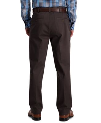 Men’s Iron Free Premium Khaki Classic-Fit Flat-Front Pant