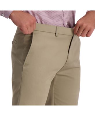 Men’s Iron Free Premium Khaki Straight-Fit Flat-Front Pant