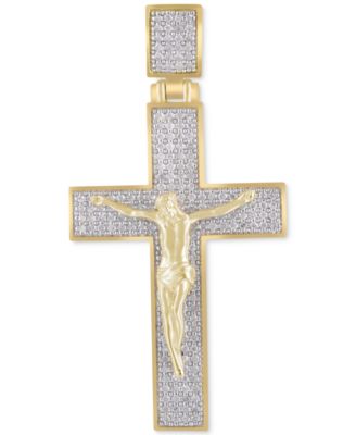 diamond crucifix