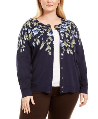 plus size sweatshirt cardigan