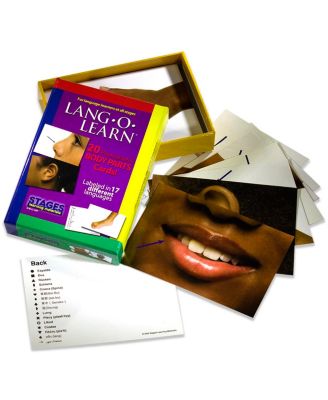 Stages Learning Materials Lang-o-Learn Esl Vocabulary Cards Flashcards, Body Parts