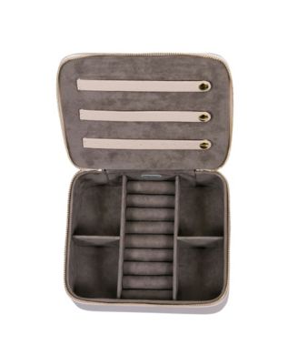 Mele Co. Shiloh Travel Jewelry Case in Faux Leather