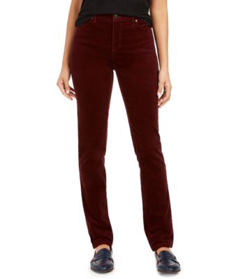 macy's ladies corduroy pants