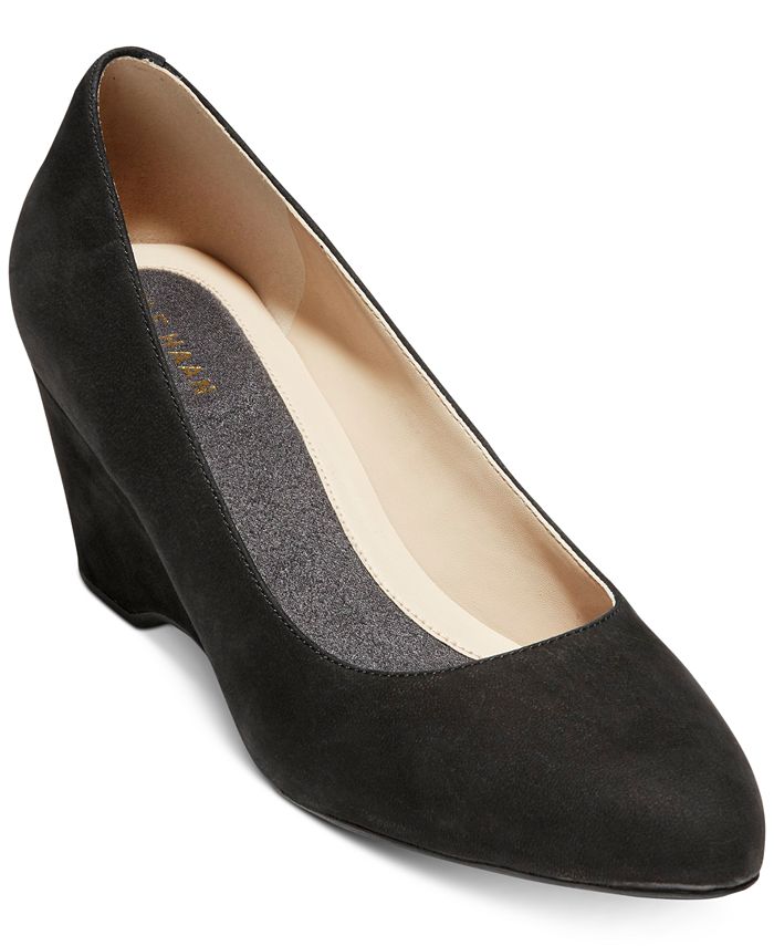 Cole haan eneida wedge bootie sales