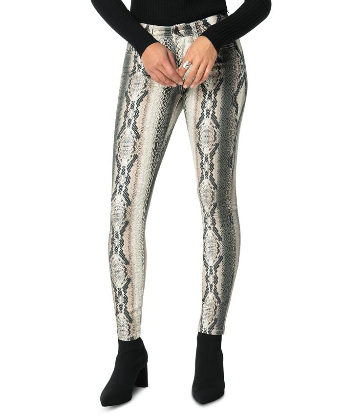 Joe s Jeans Snakeskin Printed Skinny Jeans Macy s