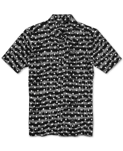Volcom Big Boys Mag Sketch Printed Shirt Reviews Shirts