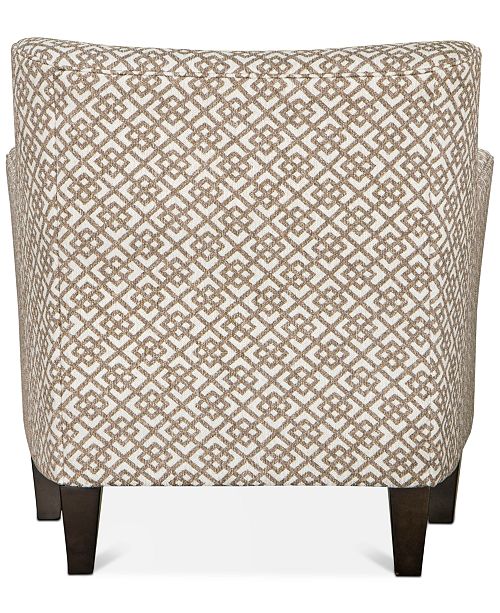 Furniture Juliam Fabric Accent Chair, Created for Macy's & Reviews