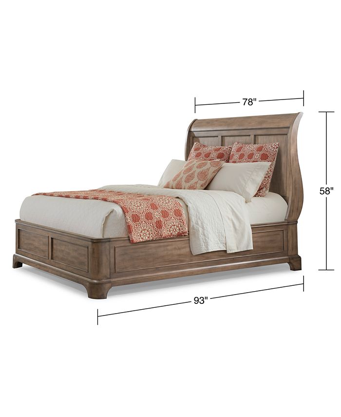Furniture Gunnison Solid Wood California King Bed Macy's