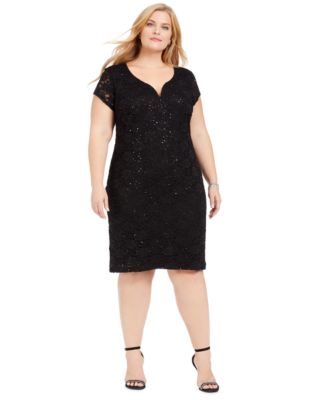 macy's plus dresses sale