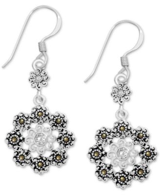 genuine marcasite earrings