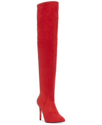 Red Over the Knee Boots: Shop Over the 