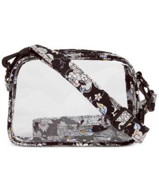 vera bradley clear crossbody bag