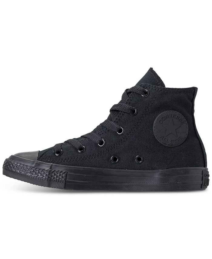 Converse Men's Monochrome Chuck Taylor Hi Top Casual Sneakers from ...