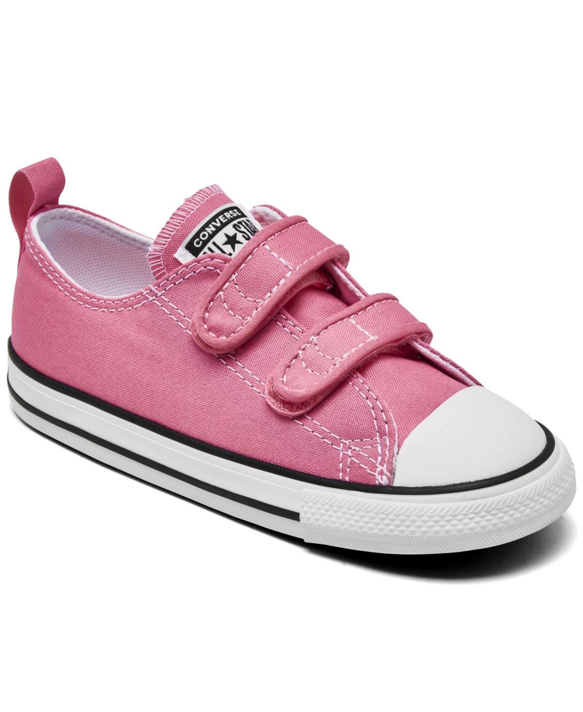 Yo Alegre Vigilante Converse Toddler Girls Chuck Taylor All Star 2V Ox Stay-Put Closure Casual  Sneakers from Finish Line - Macy's