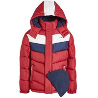 CB Sports Big Boys 2-Pc. Colorblocked Puffer Jacket & Hat Set
