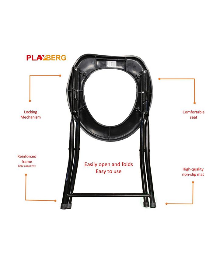 PawsMark Folding Portable Toilet Seat for Camping and Hiking Macy's