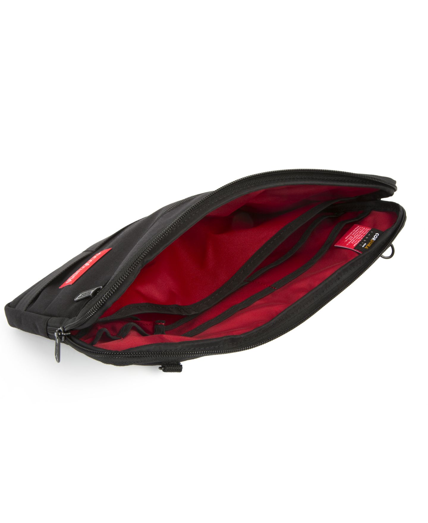 Женская сумка Manhattan Portage Large Henry Portfolio Case, цвет: Чёрный — фото 6