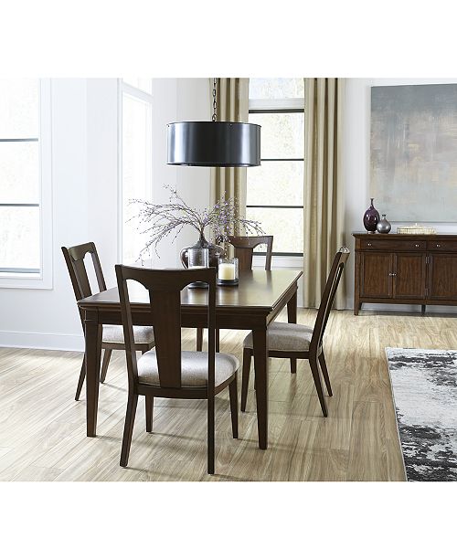 Furniture Matteo Expandable Dining Furniture Collection, Created for Macy's & Reviews ...