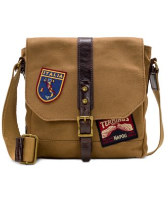 men's canvas crossbody bag