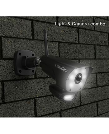 CasaCam - Video Home Surveillance Kit With LED Spotlight
