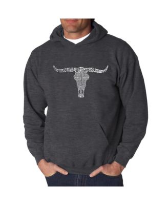 Men's Word Art Hooded Sweatshirt - Outlaws