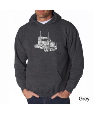 Men's Word Art Hoodie - Keep on Truckin