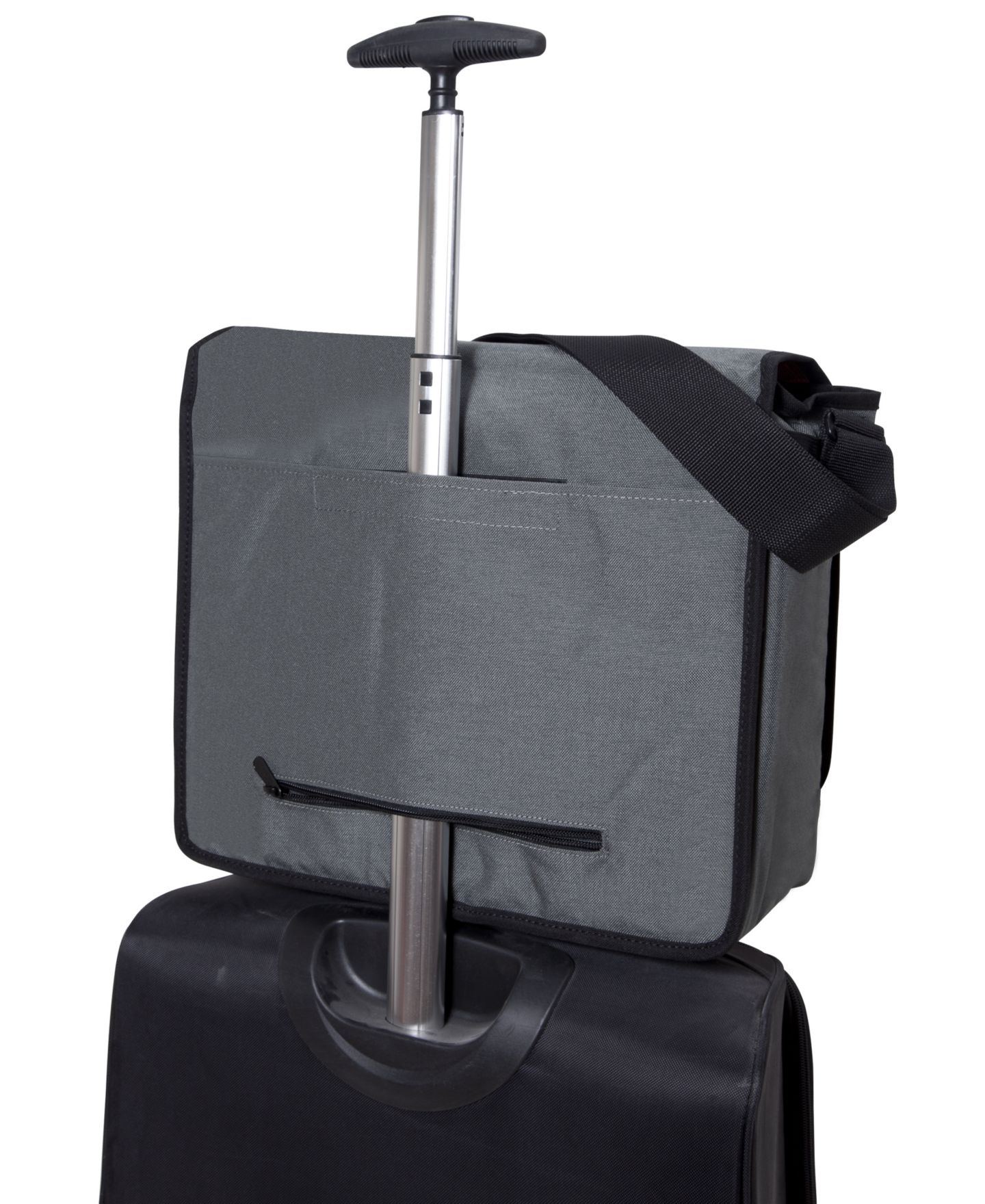 Женская сумка Manhattan Portage Large DJ Computer Bag Deluxe, цвет: Чёрный — фото 7