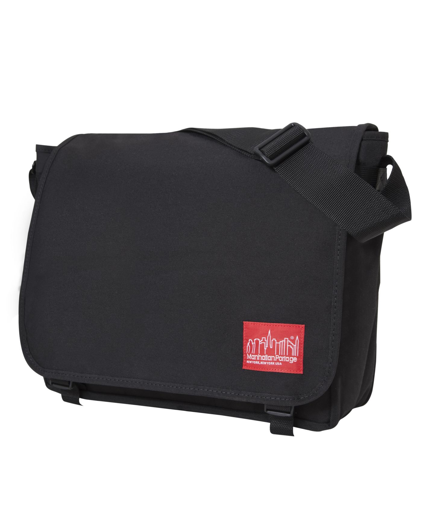 Женская сумка Manhattan Portage Large DJ Computer Bag Deluxe, цвет: Чёрный — фото 1