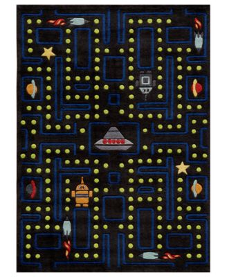 Momeni - Area Rug, Lil Mo Whimsy LMJ-14 Arcade Black 8' x 10'