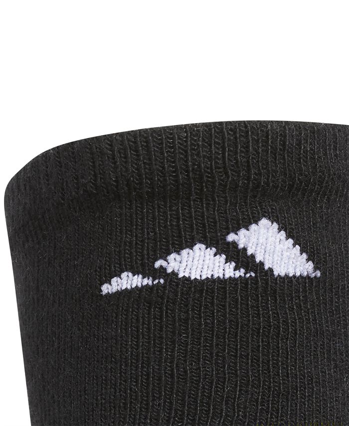 adidas - Men's 3-Pk. Cushioned No-Show Socks