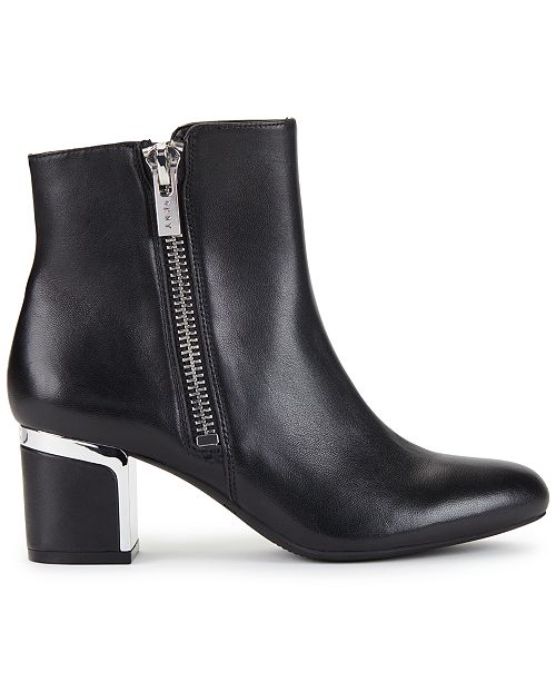 DKNY Crosbi Booties, Created For Macy's & Reviews - Boots - Shoes - Macy's