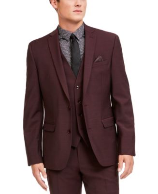 Bar III Men's Slim-Fit Active Stretch Solid Suit Jacket, Created for ...