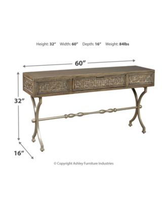 Signature Design By Ashley Ashley Furniture Quinnland Console Sofa Table