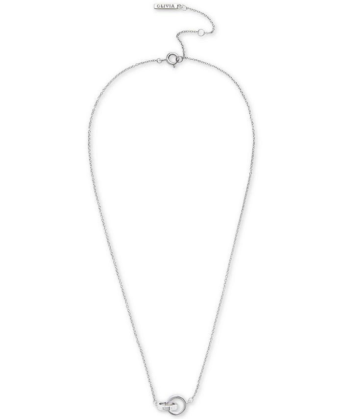 Olivia Burton - Classics Double Ring Pendant Necklace