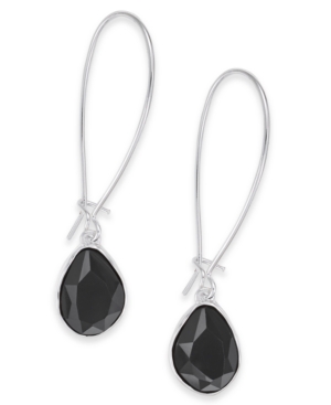 image of Style & Co Stone Linear Drop Earrings, Created for Macy-s