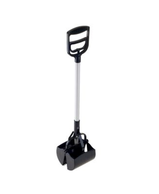 PetMaker - Pooper Scooper Disposal System Jaw Clamp for Large and Small Dogs with Long Handle for Sanitary One Handed Use on Grass and Concrete by PETMAKER