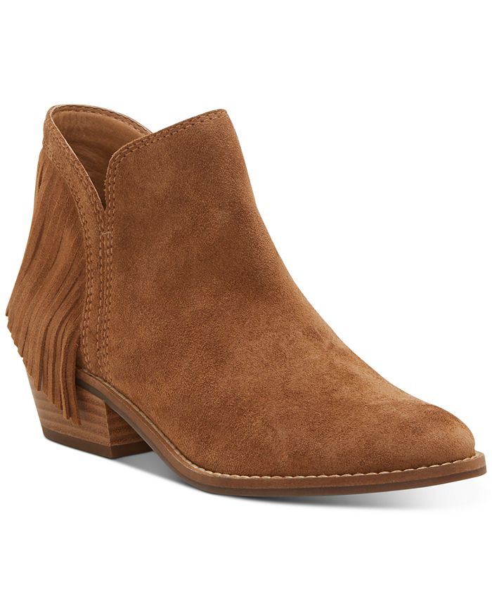 Lucky brand fringe booties online