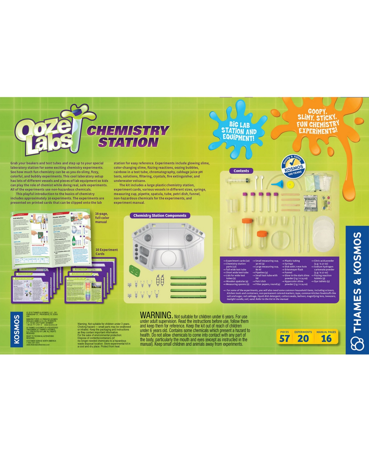 Shop Thames & Kosmos Ooze Labs Chemistry Station In Multi