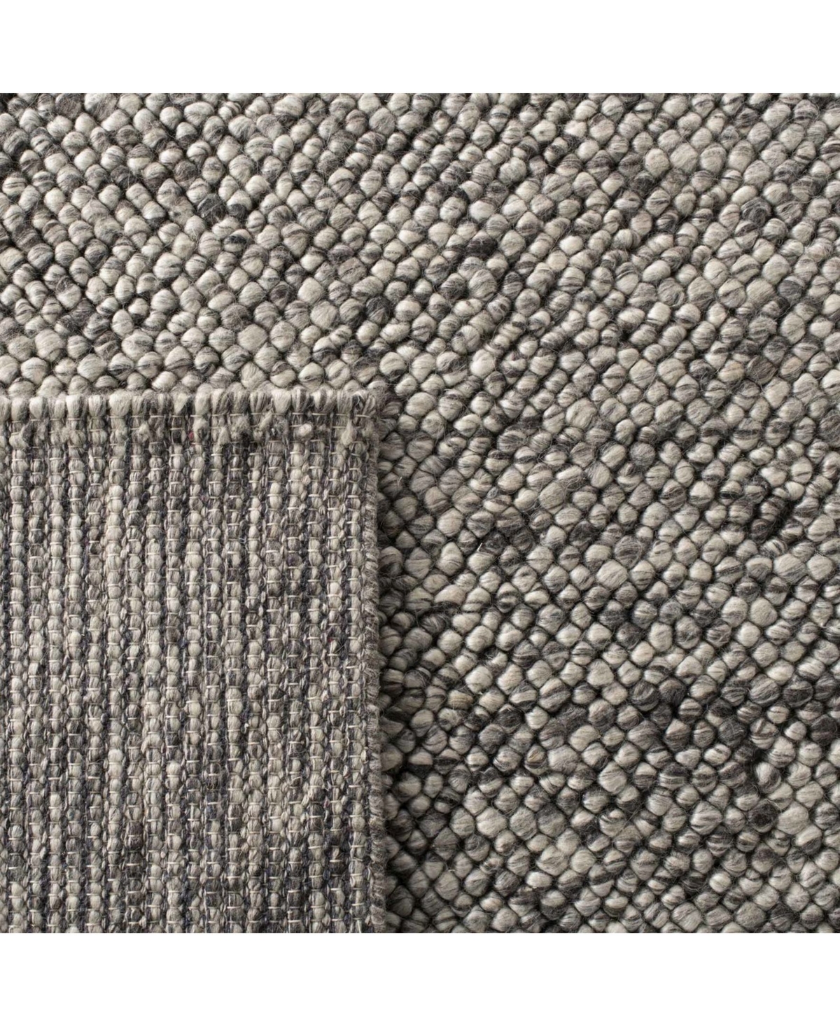 Lauren Ralph Lauren Carisbrooke LRL6320D Dark Grey X Area Rug