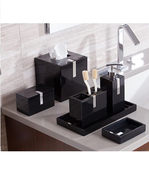 Roselli Trading Company Houston Street Bath Accessories Collection Reviews Bathroom Accessories Bed Bath Macy S