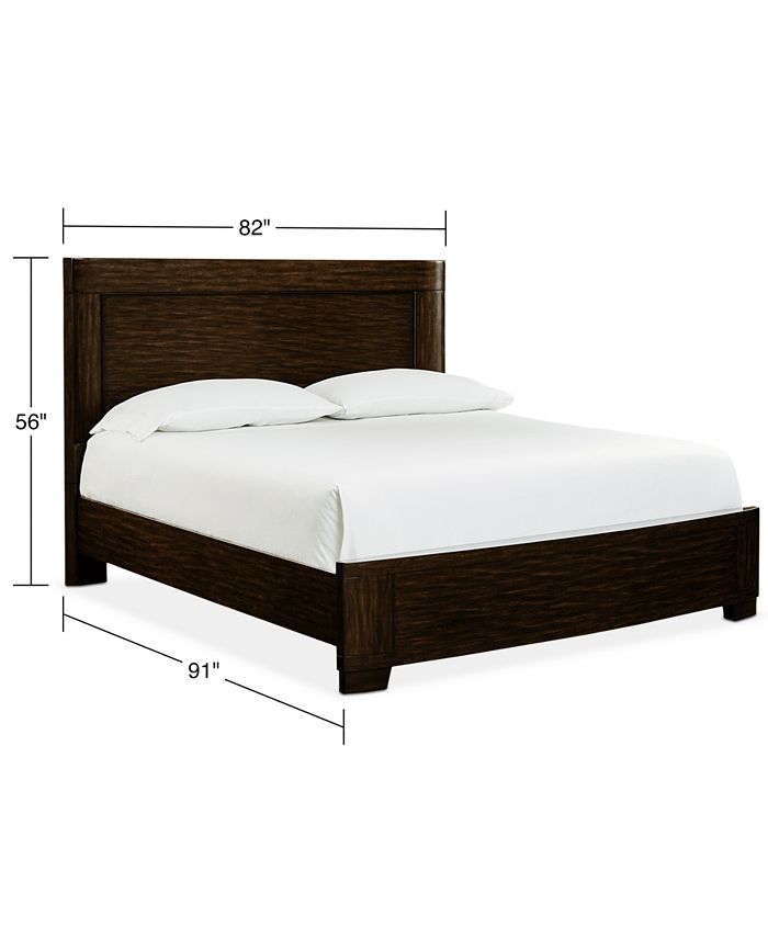 Furniture Closeout! Fairbanks King Bed with USB Outlets, Created for