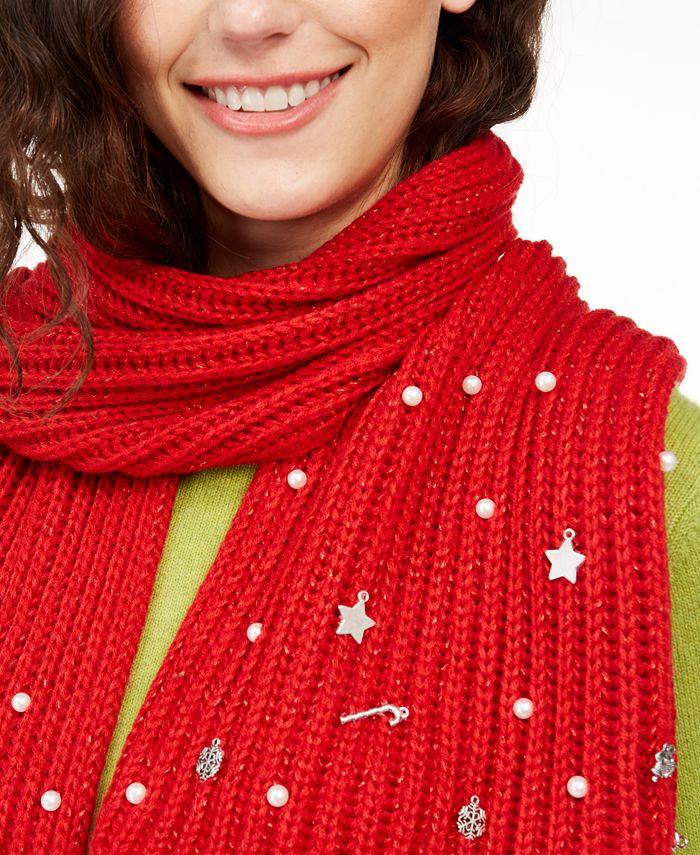 Charter Club Metallic Charm Muffler Scarf, Created for Macy's Macy's