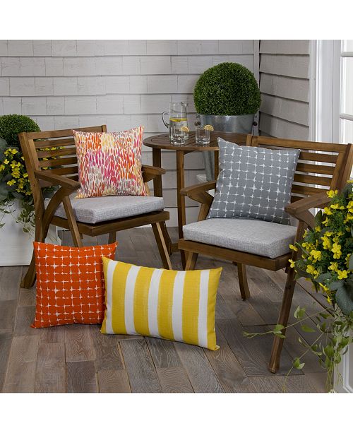 Ef Home Decor Ef Home Decor Indoor Outdoor Seat Cushion Squared 2