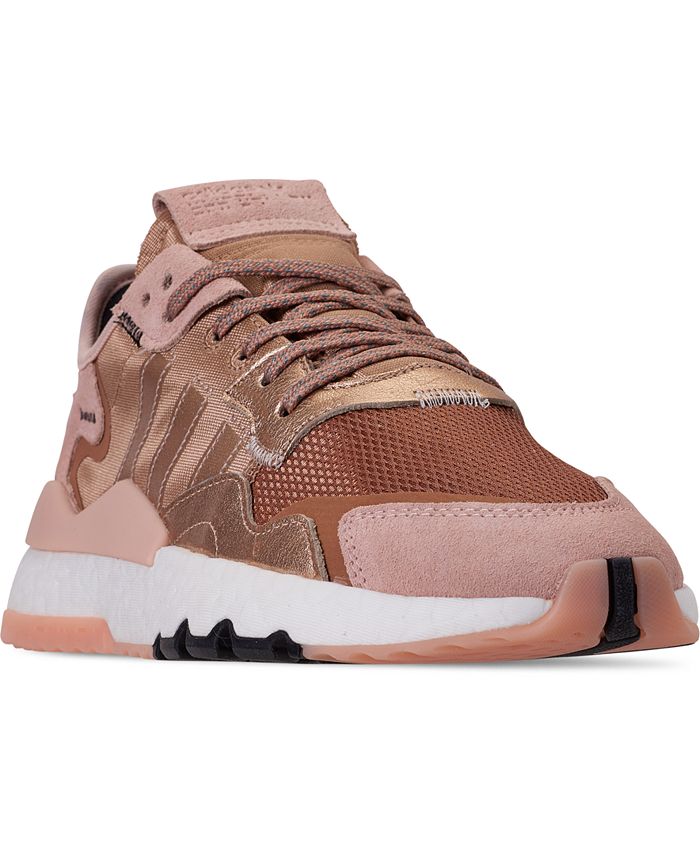 adidas Women s Nite Jogger Casual Sneakers from Finish Line Macy s